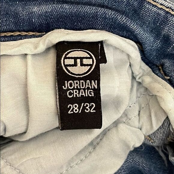 Jordan Craig | Ross Skinny Jeans Ripped Denim Distressed Stretch - Picture 6 of 7